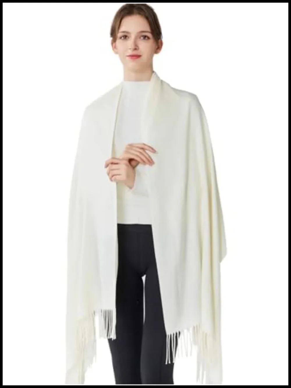 Pashmina Shawl Wrap Women Soft Warm Scarf Evening Dress Wedding Party Viscose